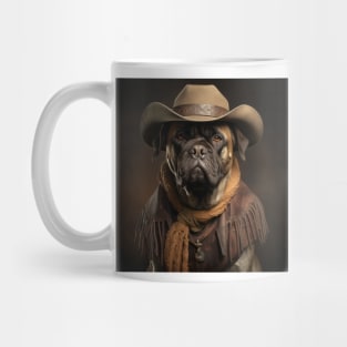 Cowboy Dog - Mastiff Mug